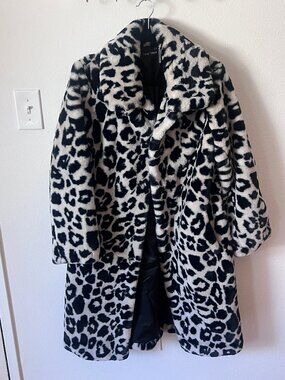 Love Token Faux Fur Jacket
